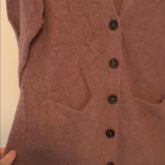 Madewell Textured V Neck Cardigan - Picture 6 of 8